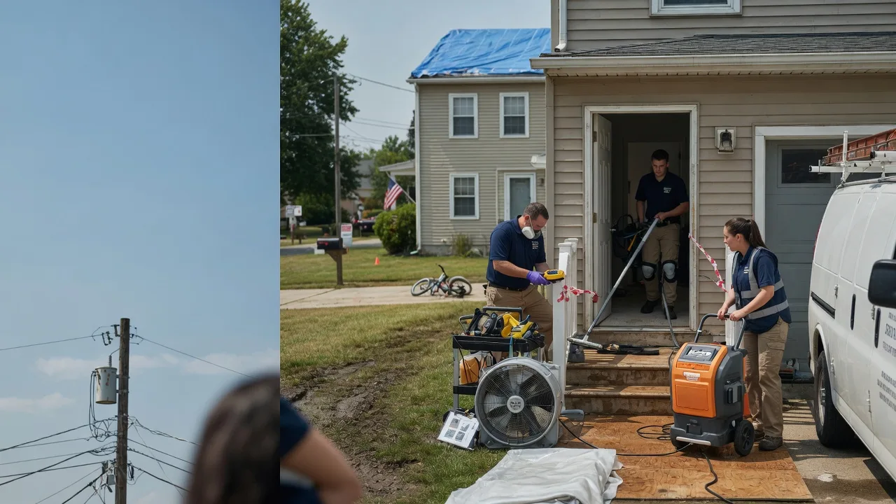 Water Damage Repair in Wrightstown, NJ near me